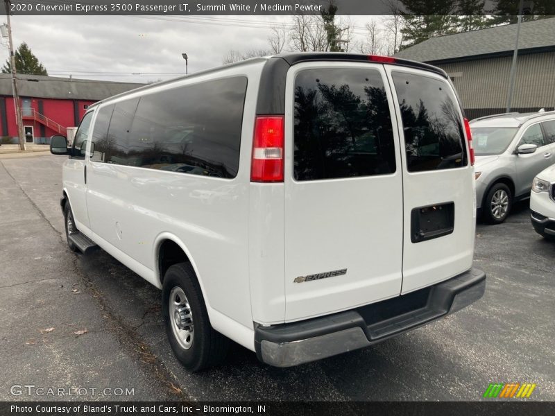 Summit White / Medium Pewter 2020 Chevrolet Express 3500 Passenger LT