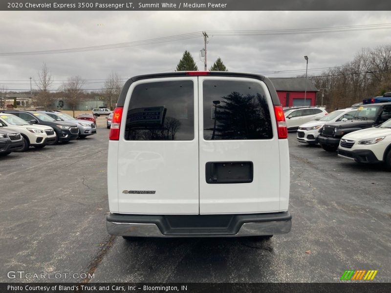 Summit White / Medium Pewter 2020 Chevrolet Express 3500 Passenger LT