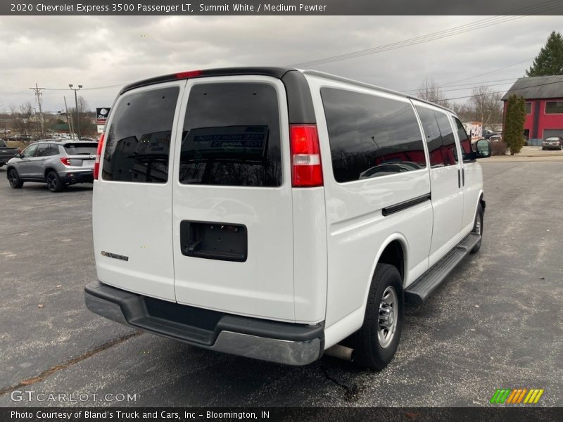 Summit White / Medium Pewter 2020 Chevrolet Express 3500 Passenger LT