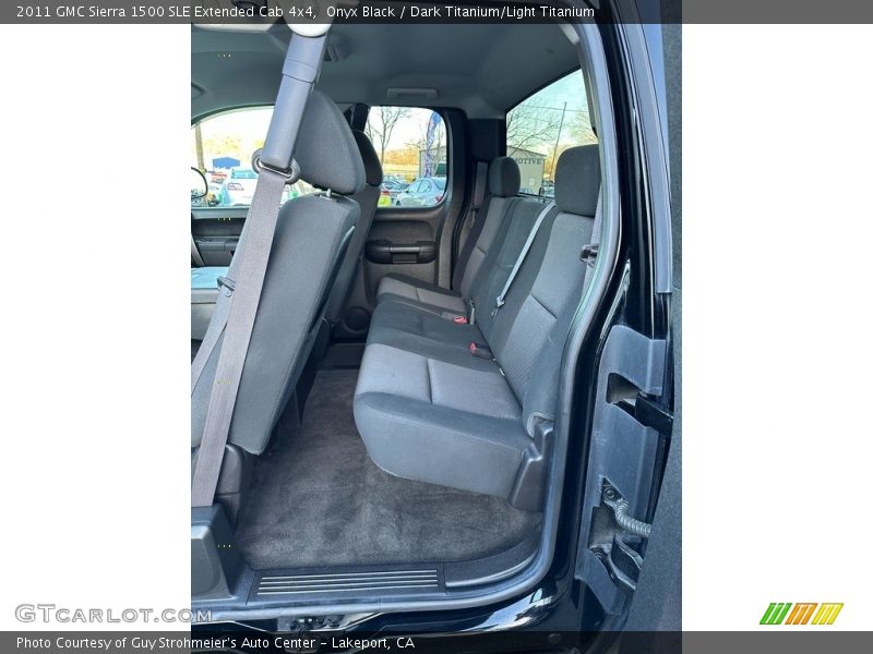 Onyx Black / Dark Titanium/Light Titanium 2011 GMC Sierra 1500 SLE Extended Cab 4x4