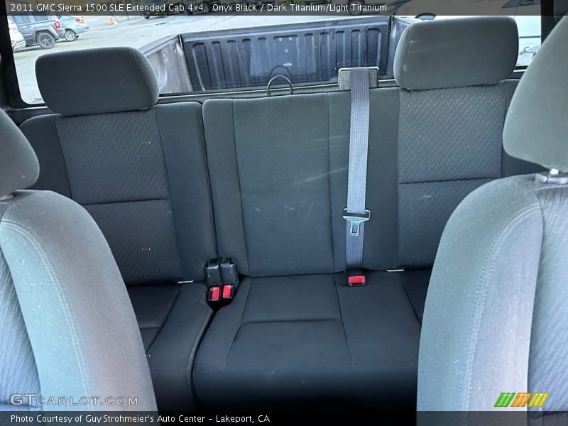 Onyx Black / Dark Titanium/Light Titanium 2011 GMC Sierra 1500 SLE Extended Cab 4x4