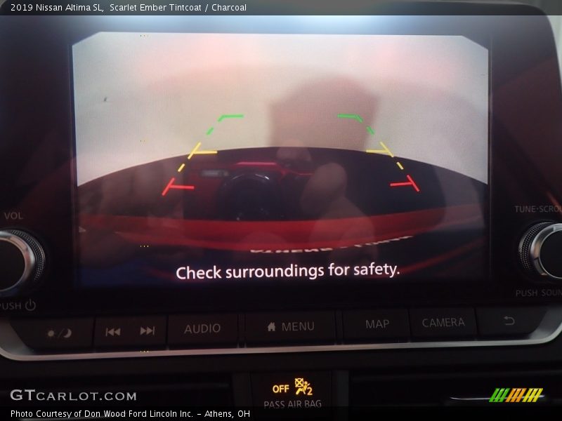 Scarlet Ember Tintcoat / Charcoal 2019 Nissan Altima SL