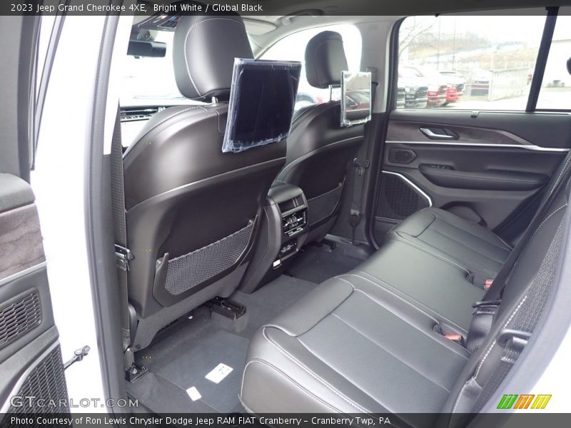 Rear Seat of 2023 Grand Cherokee 4XE