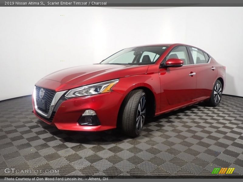 Scarlet Ember Tintcoat / Charcoal 2019 Nissan Altima SL