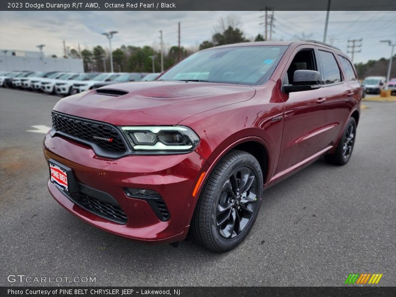 Octane Red Pearl / Black 2023 Dodge Durango R/T AWD