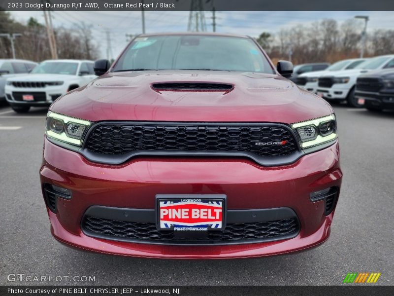 Octane Red Pearl / Black 2023 Dodge Durango R/T AWD