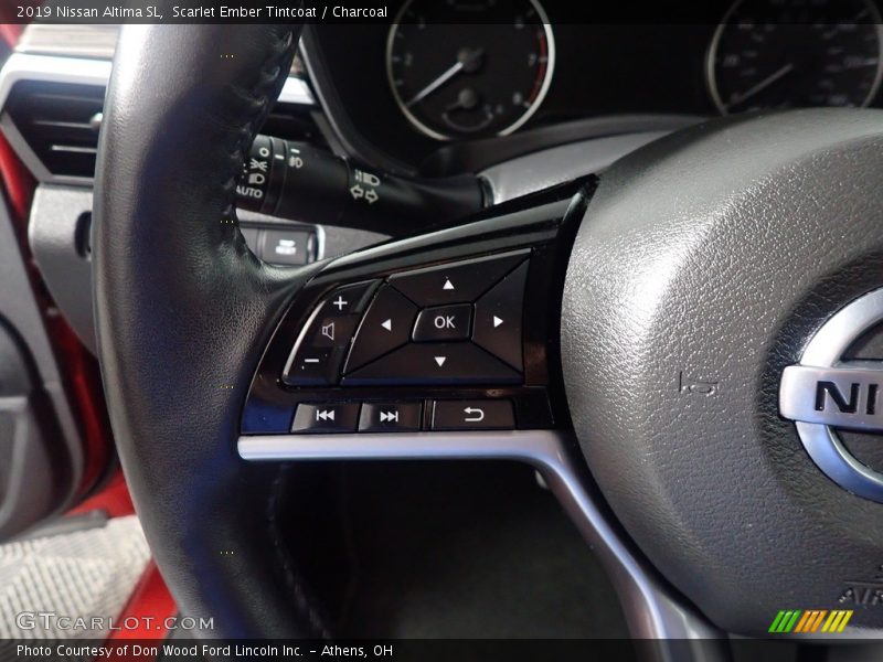 Scarlet Ember Tintcoat / Charcoal 2019 Nissan Altima SL