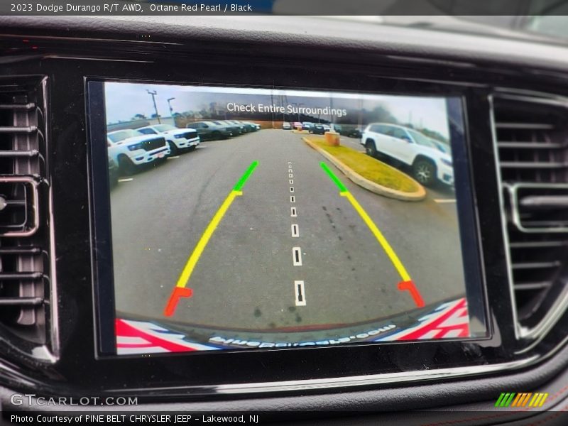 Octane Red Pearl / Black 2023 Dodge Durango R/T AWD