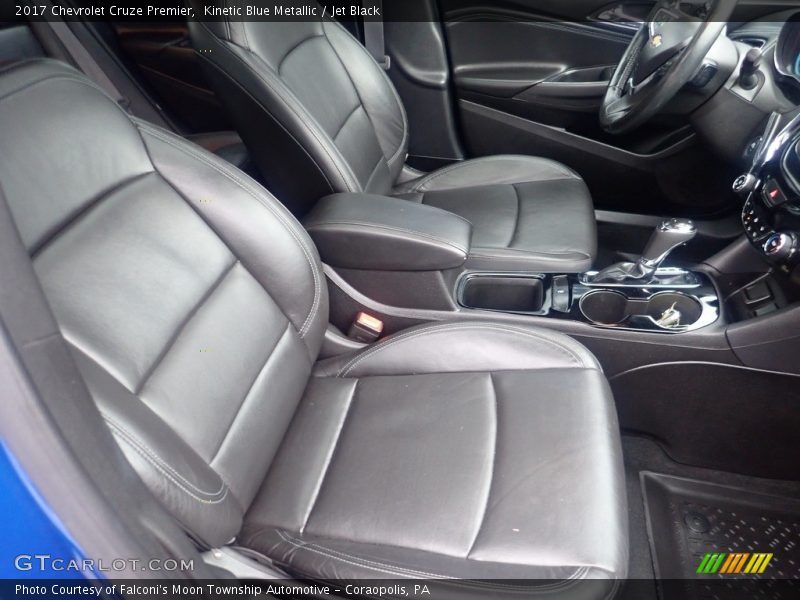 Kinetic Blue Metallic / Jet Black 2017 Chevrolet Cruze Premier