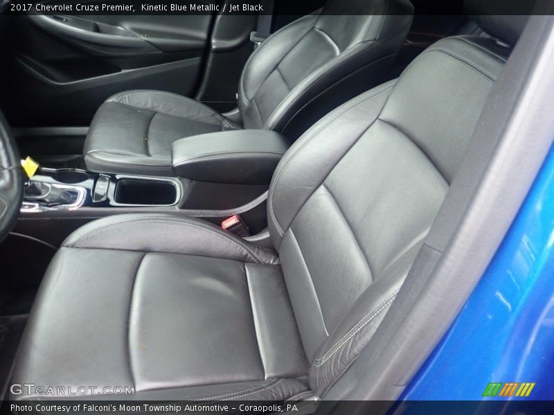 Kinetic Blue Metallic / Jet Black 2017 Chevrolet Cruze Premier