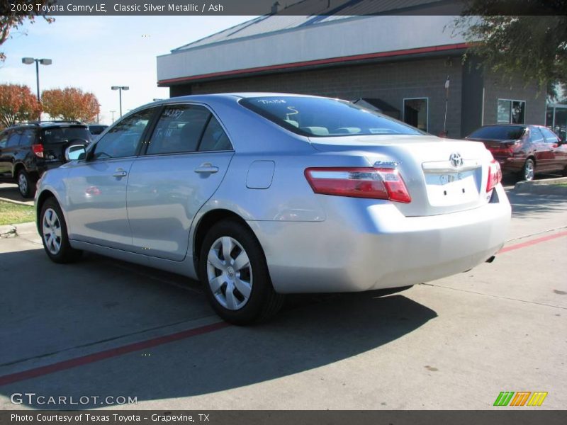 Classic Silver Metallic / Ash 2009 Toyota Camry LE