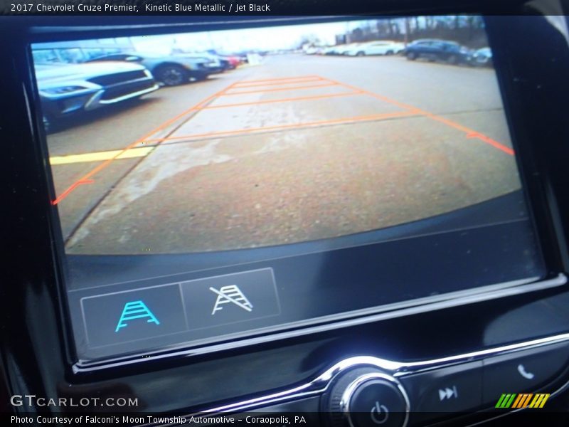 Kinetic Blue Metallic / Jet Black 2017 Chevrolet Cruze Premier