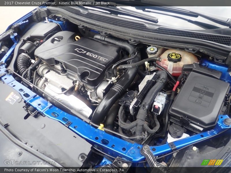 Kinetic Blue Metallic / Jet Black 2017 Chevrolet Cruze Premier