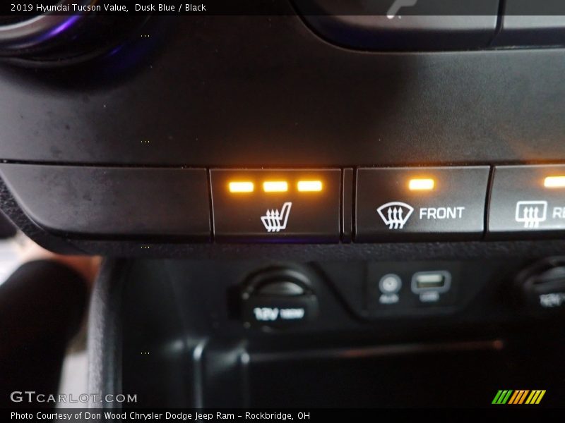 Dusk Blue / Black 2019 Hyundai Tucson Value