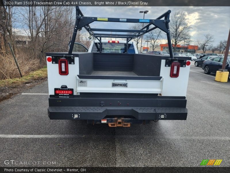 Bright White / Black/Diesel Gray 2020 Ram 3500 Tradesman Crew Cab 4x4 Chassis