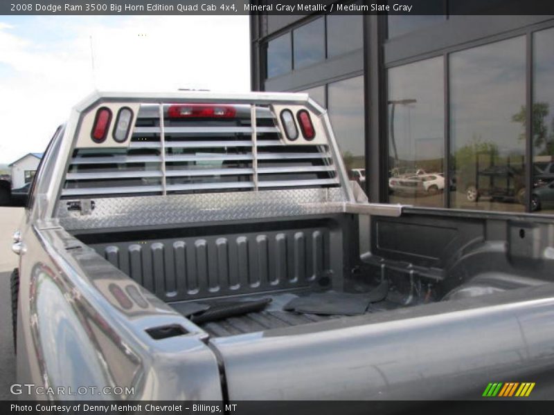 Mineral Gray Metallic / Medium Slate Gray 2008 Dodge Ram 3500 Big Horn Edition Quad Cab 4x4