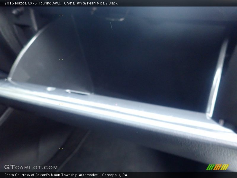 Crystal White Pearl Mica / Black 2016 Mazda CX-5 Touring AWD
