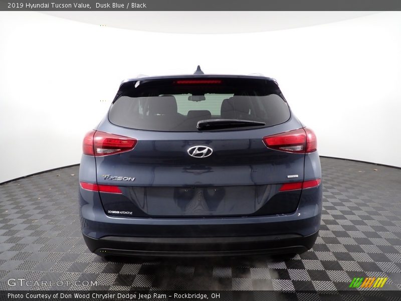 Dusk Blue / Black 2019 Hyundai Tucson Value