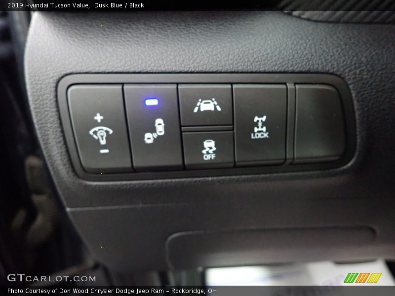 Dusk Blue / Black 2019 Hyundai Tucson Value