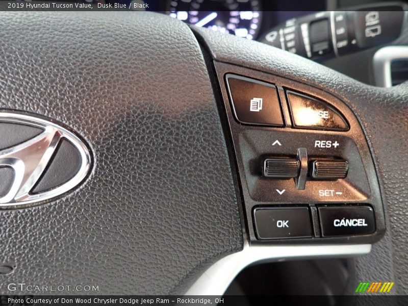 Dusk Blue / Black 2019 Hyundai Tucson Value