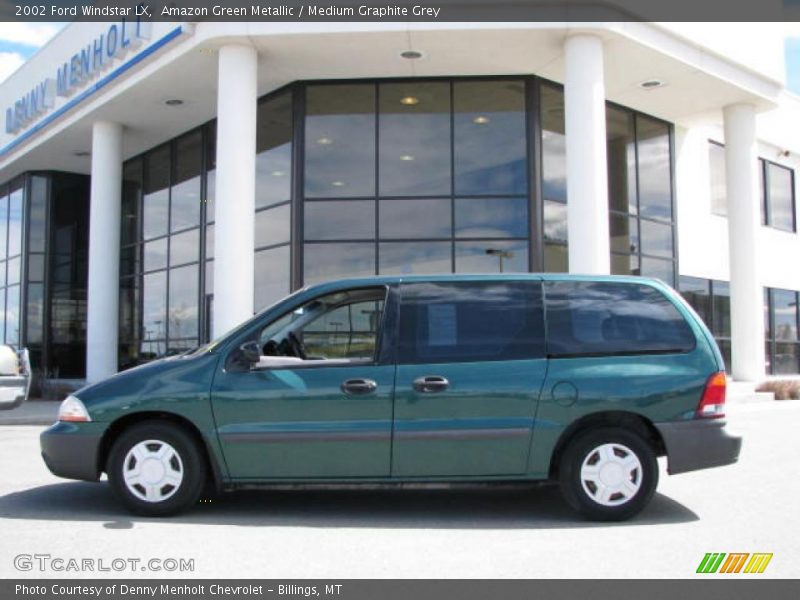 Amazon Green Metallic / Medium Graphite Grey 2002 Ford Windstar LX