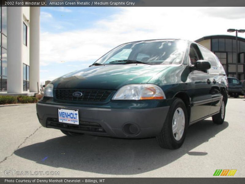 Amazon Green Metallic / Medium Graphite Grey 2002 Ford Windstar LX