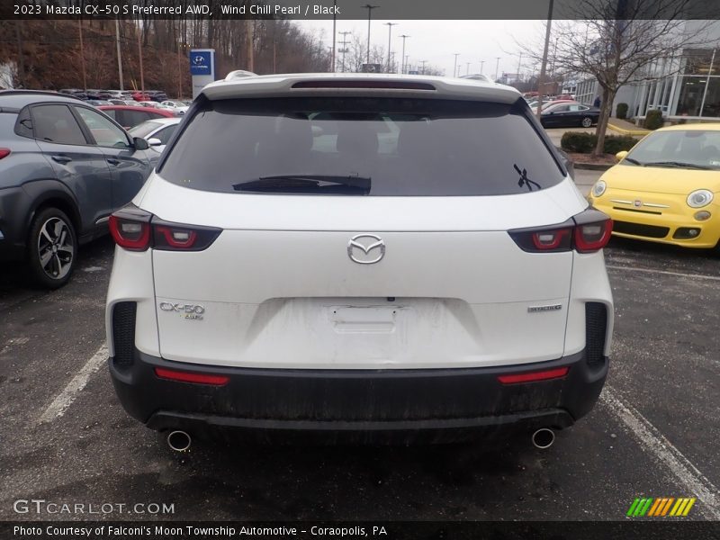Wind Chill Pearl / Black 2023 Mazda CX-50 S Preferred AWD
