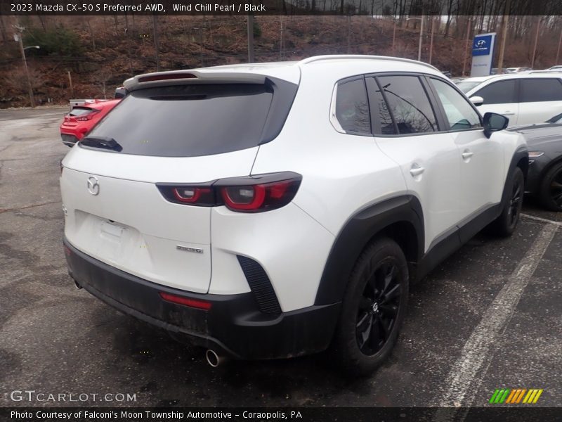 Wind Chill Pearl / Black 2023 Mazda CX-50 S Preferred AWD