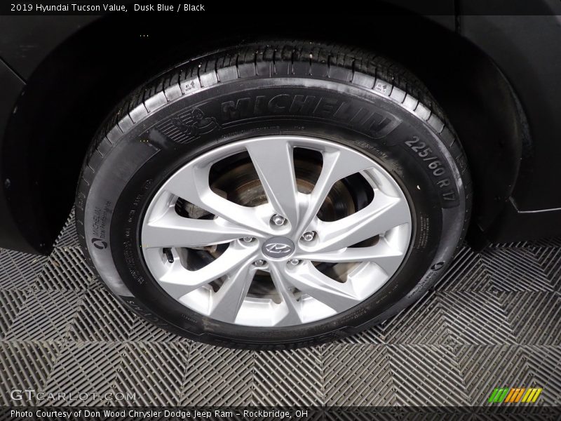Dusk Blue / Black 2019 Hyundai Tucson Value