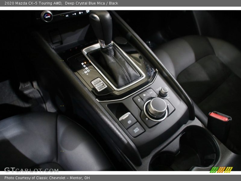 Deep Crystal Blue Mica / Black 2020 Mazda CX-5 Touring AWD