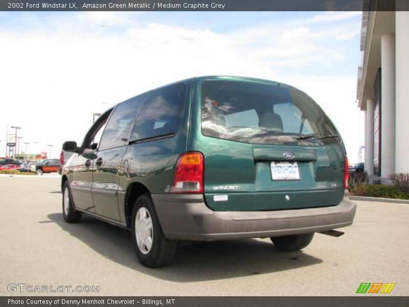 Amazon Green Metallic / Medium Graphite Grey 2002 Ford Windstar LX