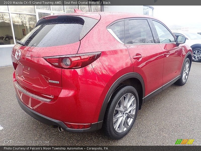 Soul Red Crystal Metallic / Black 2020 Mazda CX-5 Grand Touring AWD
