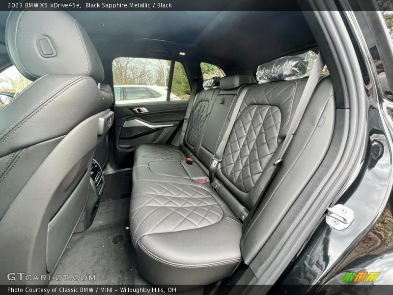 Rear Seat of 2023 X5 xDrive45e