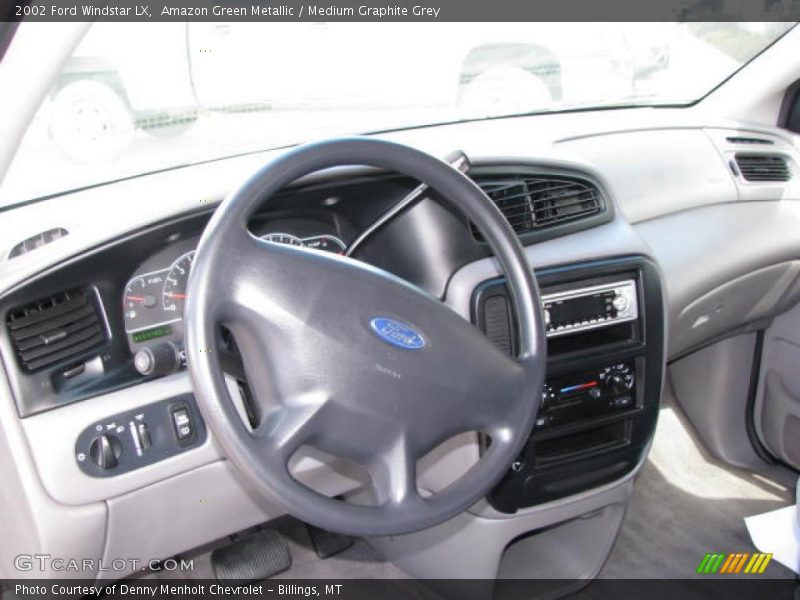 Amazon Green Metallic / Medium Graphite Grey 2002 Ford Windstar LX