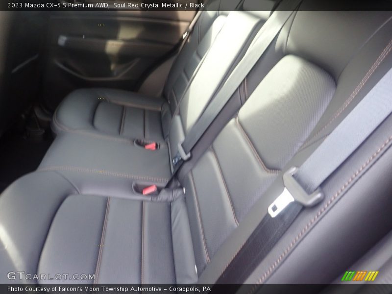 Soul Red Crystal Metallic / Black 2023 Mazda CX-5 S Premium AWD