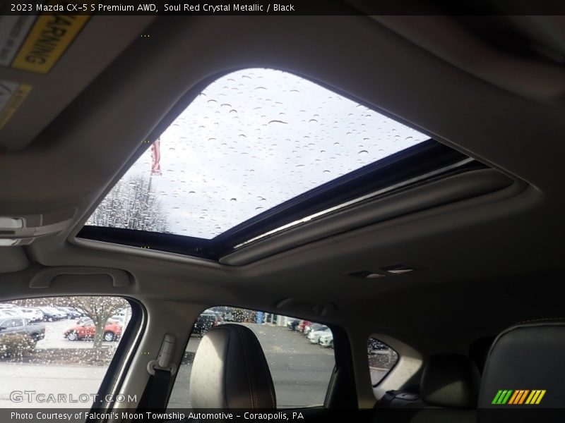 Soul Red Crystal Metallic / Black 2023 Mazda CX-5 S Premium AWD