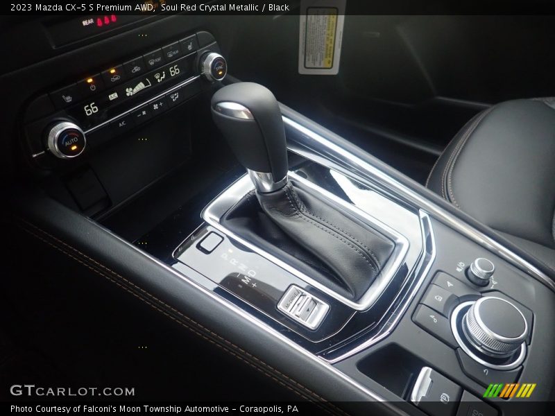 Soul Red Crystal Metallic / Black 2023 Mazda CX-5 S Premium AWD
