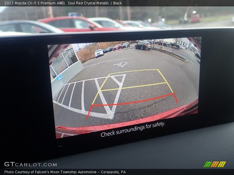Soul Red Crystal Metallic / Black 2023 Mazda CX-5 S Premium AWD