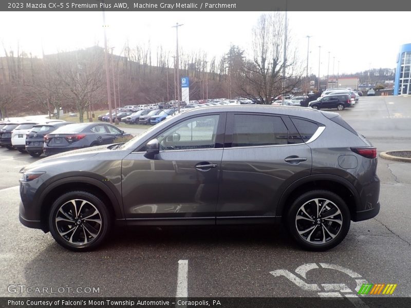  2023 CX-5 S Premium Plus AWD Machine Gray Metallic