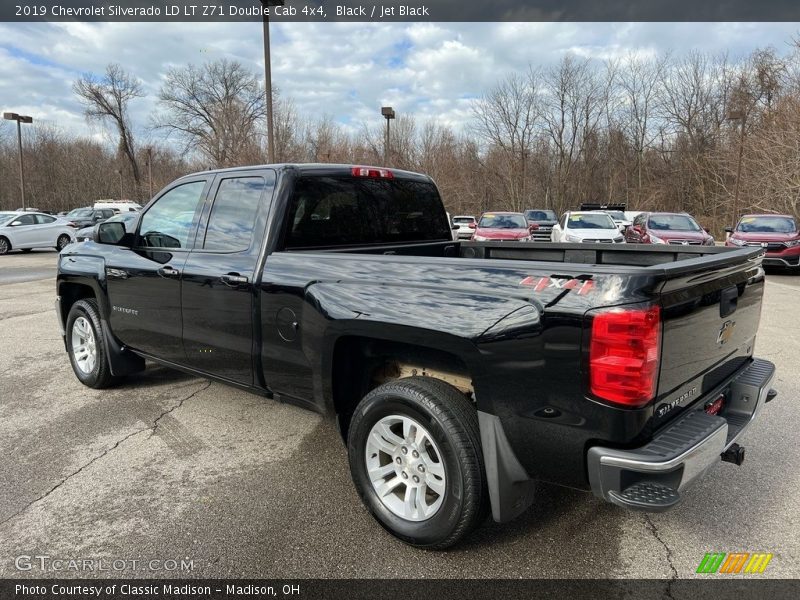 Black / Jet Black 2019 Chevrolet Silverado LD LT Z71 Double Cab 4x4