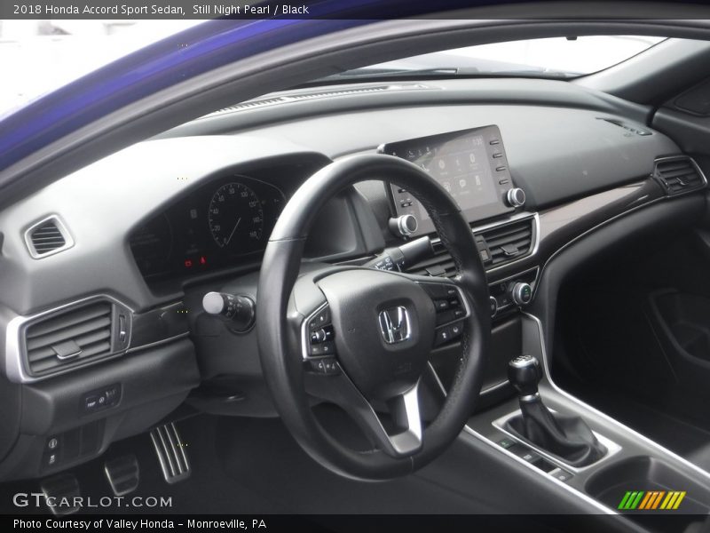 Dashboard of 2018 Accord Sport Sedan