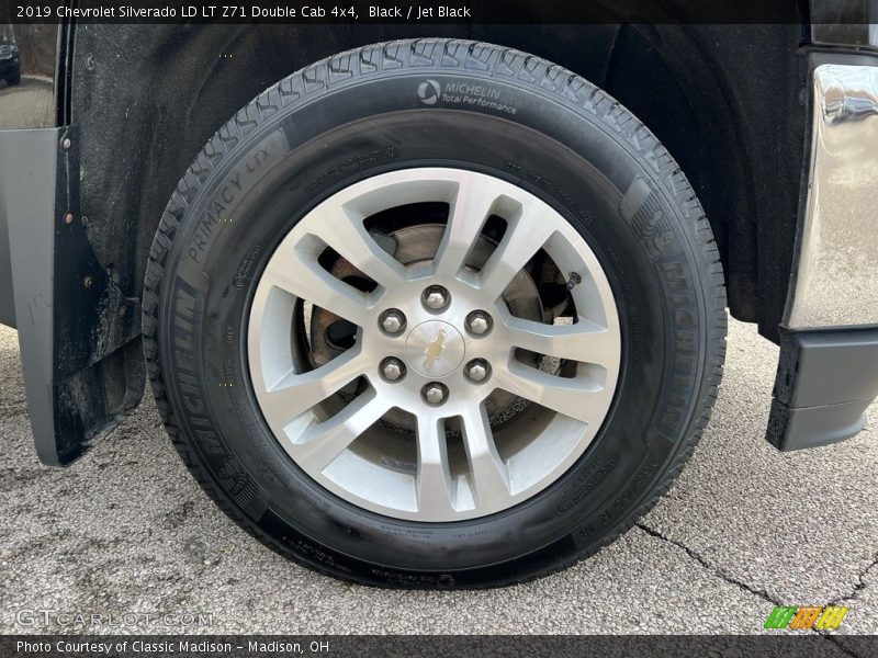 Black / Jet Black 2019 Chevrolet Silverado LD LT Z71 Double Cab 4x4