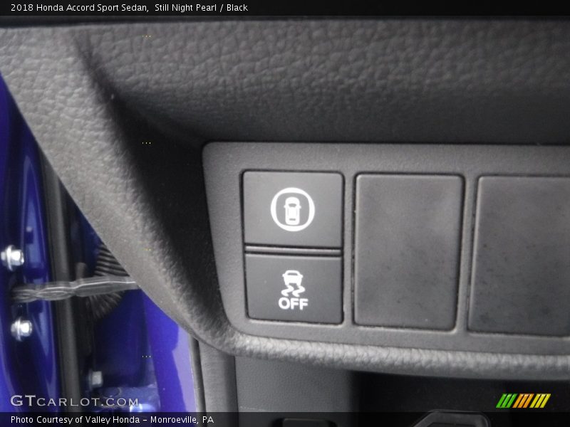Still Night Pearl / Black 2018 Honda Accord Sport Sedan