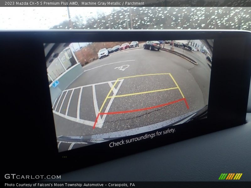 Machine Gray Metallic / Parchment 2023 Mazda CX-5 S Premium Plus AWD