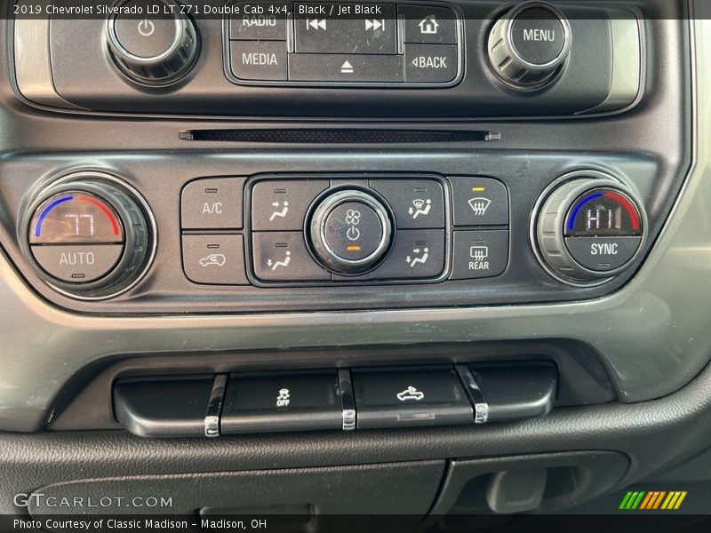 Black / Jet Black 2019 Chevrolet Silverado LD LT Z71 Double Cab 4x4