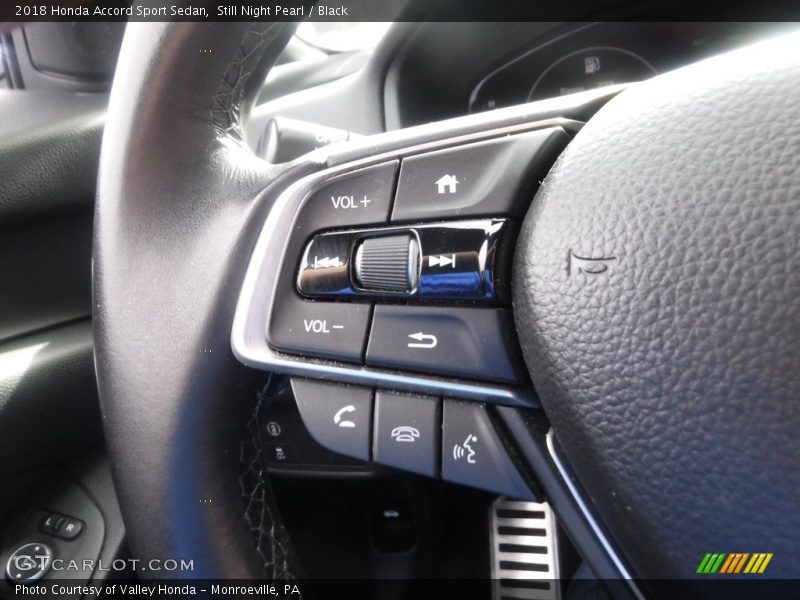 Controls of 2018 Accord Sport Sedan