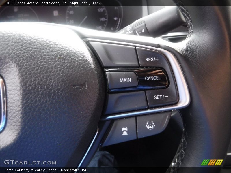 Controls of 2018 Accord Sport Sedan
