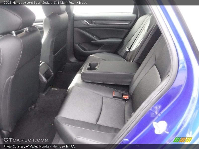 Rear Seat of 2018 Accord Sport Sedan