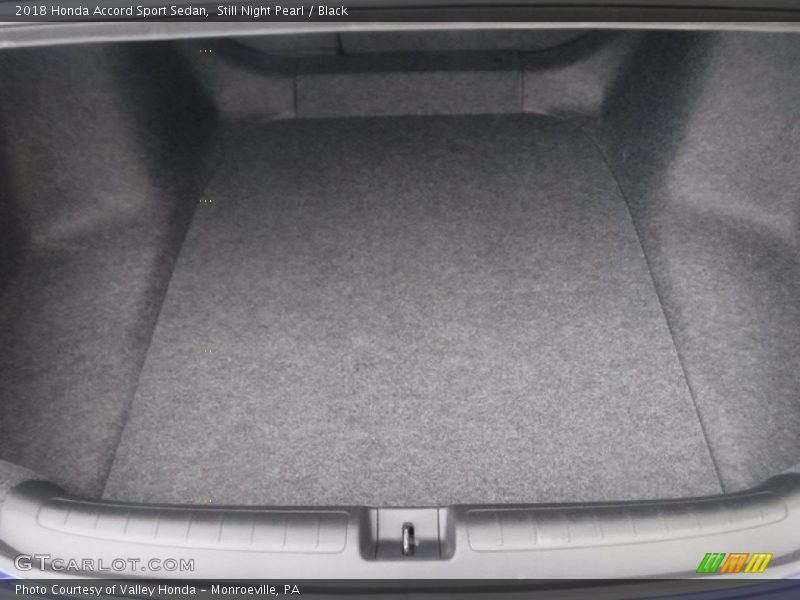  2018 Accord Sport Sedan Trunk