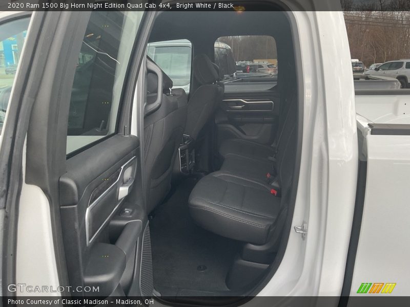 Bright White / Black 2020 Ram 1500 Big Horn Night Edition Quad Cab 4x4